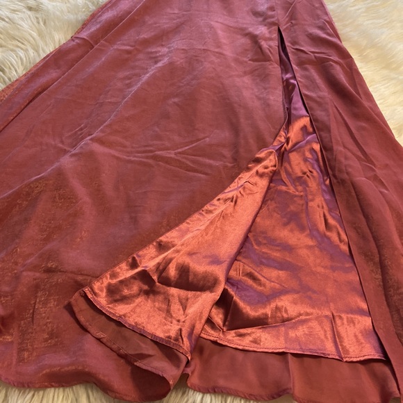 Lulus Dress length 57” bust 30” brand new with tag it is maxi dress and beautifu - Picture 9 of 17